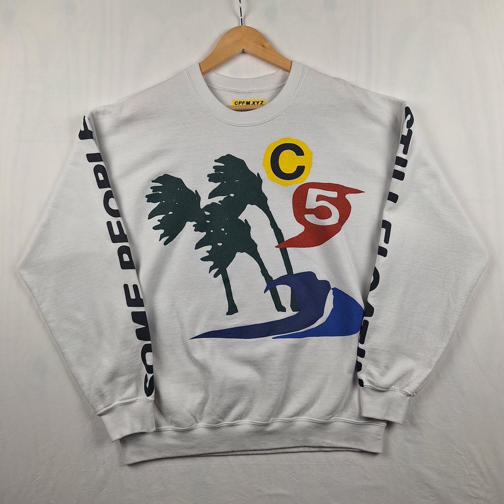 CPFM Lil Wayne Tha Carter V Album Merch Graphic Sweatshirt White Large